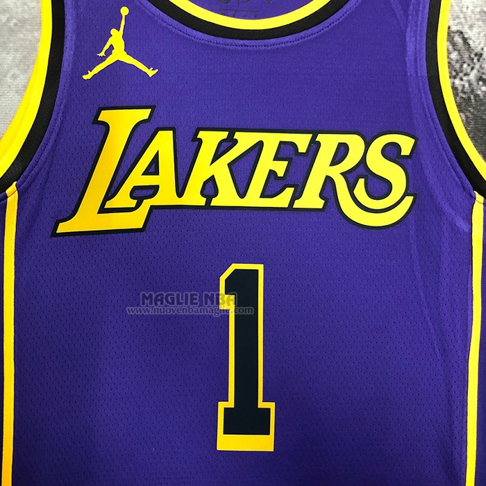 Maglia
 NO 1 Los Angeles Lakers Statement 2022-23 Viola
 D'Angelo Russell